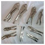 9 Locking Pliers
