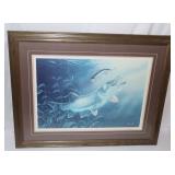 Terry Doughty Night Strike Muskie Print 46/600