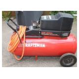 1 Craftsman 4HP 25Gal Air Compressor