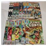 Marvel King Conan Comic Books