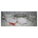 Corning Ware & Pyrex Dishes: