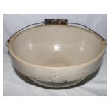 Stoneware Mixing Bowl w/ Wire Handle