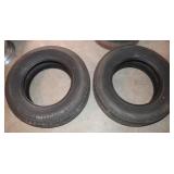 2 Michelin Latitude Tour Tires P235/70 R16