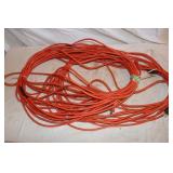 2 Heavy-Duty Orange Extension Cords