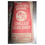 Lawrence Brand 25lb Chilled Lead Shot No. 7 1/2
