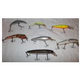 7 Fishing Lures some Jointed