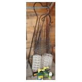 Garden Supplies: Shepherd Hooks,