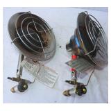 2 Mr. Heater Propane Tank-Top Heaters