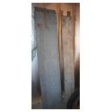 2 Wood Loading Ramps 88"