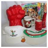 Milwaukee Bucks & Wisconsin Badgers memorabilia