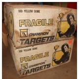Champion Targets Yellow Dome Clay Targets