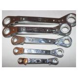 5pc Craftsman Offset Ratchet Wrench Set