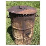 Burn Barrel With Lid Burn Barrel With Lid