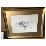 'Painting The Town' C. M. Russel Print Great Falls 'Painting The Town' C. M. Russel Print Great Falls