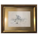 Indian of The Plains  As He Was,C.M. Russell Print