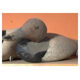 Hand Painted Antique Duck Decoy