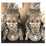 Native American Bookends- 1966 Native American Bookends- 1966