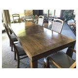 Dining Set- 6 Cane Back Chairs and Table Dining Set- 6 Cane Back Chairs and Table