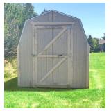 (8ft x 16ft) Hi-Side Barn Storage Shed