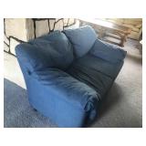 Blue Loveseat