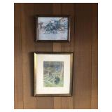 2 Western Theme Framed Prints 2 Western Theme Framed Prints