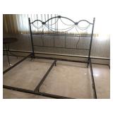 King Size Wrought Iron Bed King Size Wrought Iron Bed