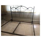 King Size Wrought Iron Bed