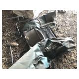 Bucks Bags Pontoon Frame & Tubes As Is Bucks Bags Pontoon Frame & Tubes As Is
