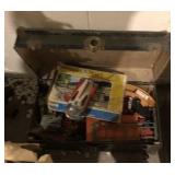 (2) Vintage Trunks & Toys (2) Vintage Trunks & Toys