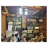 Outside Shed Building Contents