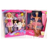 Ballet Recital & Birthday Fun Barbie & Kelly Sets