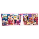 1995 Mattel Barbie Post Office & Bank Sets