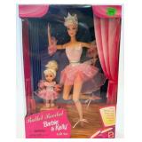 1997 Mattel Barbie & Kelly Ballet Recital Gift Set