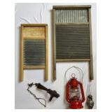 Washboards, Trap, Lanterns