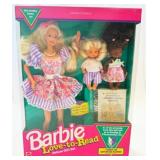 1992 Mattel Love-to-Read Barbie Deluxe Gift Set