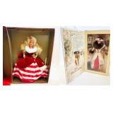 1994 / 1995 Peppermint Princess & Hallmark Barbies