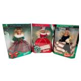Special Edition Happy Holidays Gala Barbies