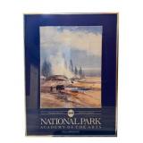 Passing Showers Yellowstone Poster