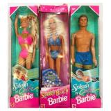 Splash 'n Color Barbie Ken / Sparkle Beach Barbie