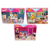 Barbie Baby Care Center, Kelly Bedroom, School Set