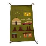 Hand Woven Navajo Indian Rug #3