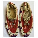 Antique Native American Beaded Moccasins
