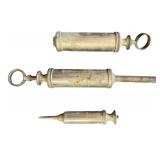 Vintage Metal Syringes