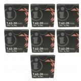 105 rds | 7.62ï¿½39 123 Grain FMJ Brass Case Ammo