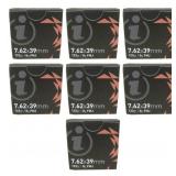 105 rds | 7.62ï¿½39 123 Grain FMJ Brass Case Ammo