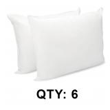 (6) NEW King Size Pillows