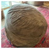 Large Grey Bean Bag