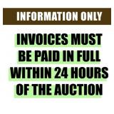 PAYMENT DUE WITHIN 24 HOURS
