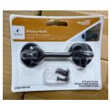 (40) 4" PRIVACY HOOKS NATIONAL HARDWARE