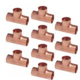 (349) TEE-COPPER 1/2" ID X 1/2" ID X 1/2" ID